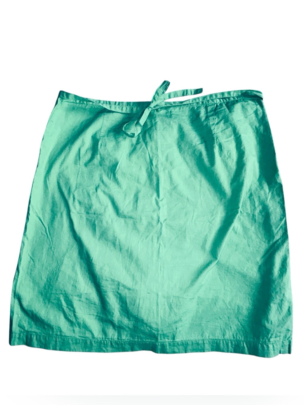 Hollister Teal Green Tie-Waist Mini Skirt - Picture 2 of 5